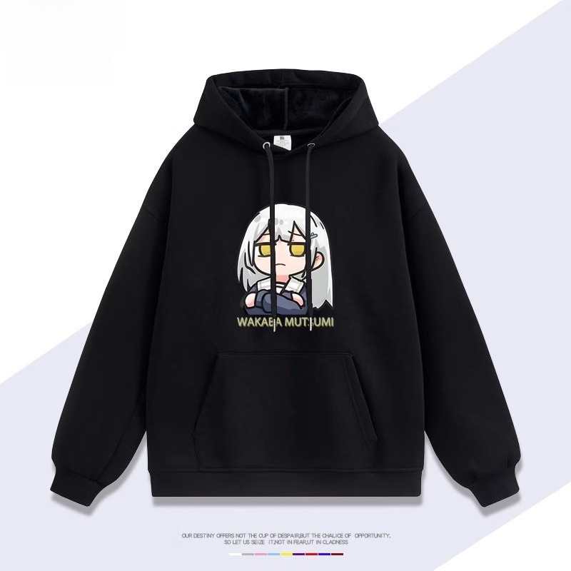 Ave Mujica 若葉睦 聯名衛衣2025秋冬新款 親子情侶裝連帽衛衣