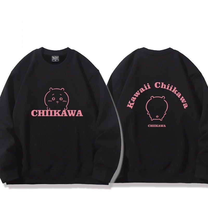 Chiikawa吉伊咔哇聯名親子情侶裝 圓領長袖