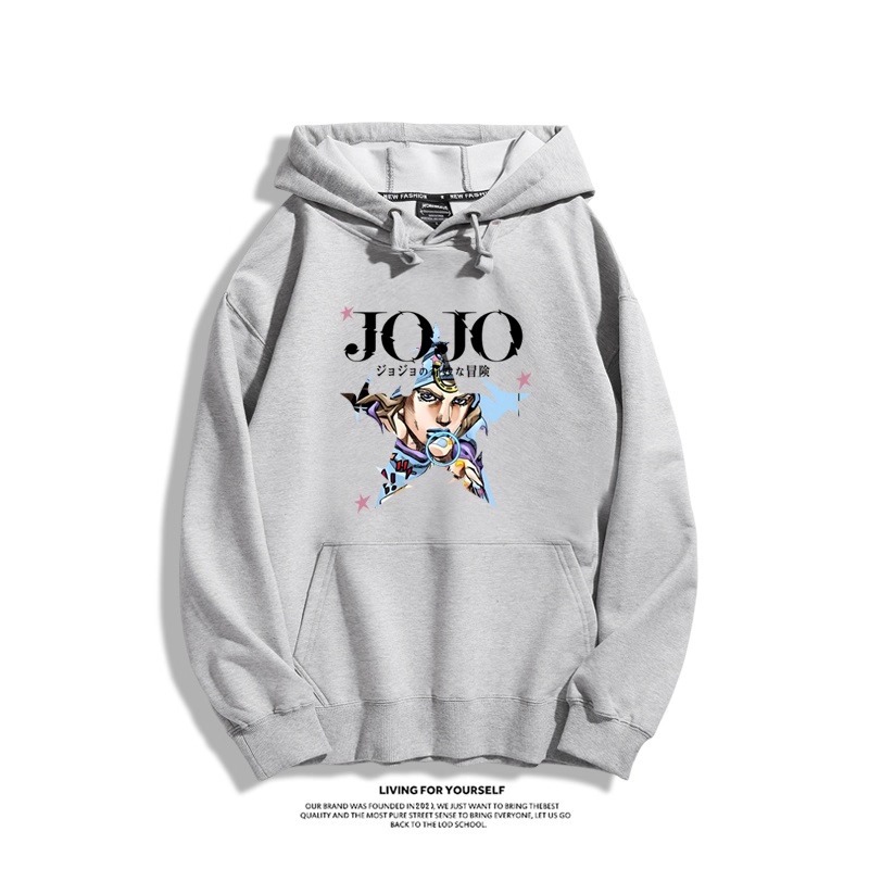JOJO的奇妙冒險 聯名衛衣2025秋冬新款親子情侶裝連帽衛衣