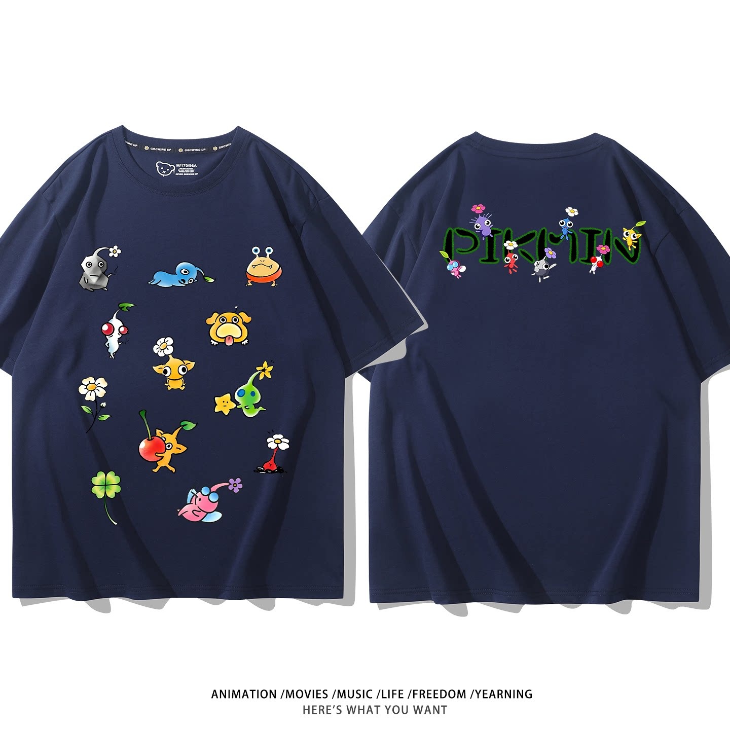 皮克敏PIKMIN4 印花短袖T恤