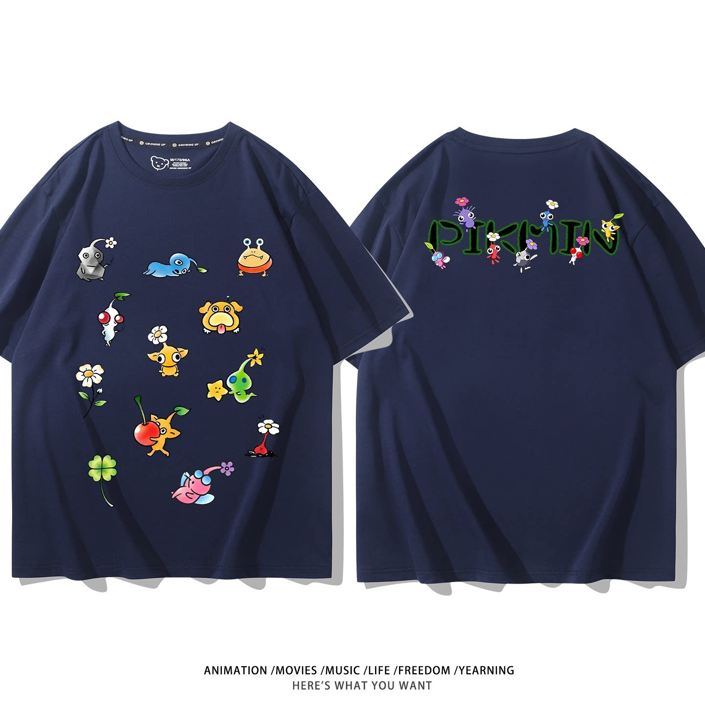 皮克敏PIKMIN4 印花短袖T恤
