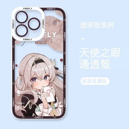 崩壞星穹鐵道流螢 天使眼透明防摔軟殼