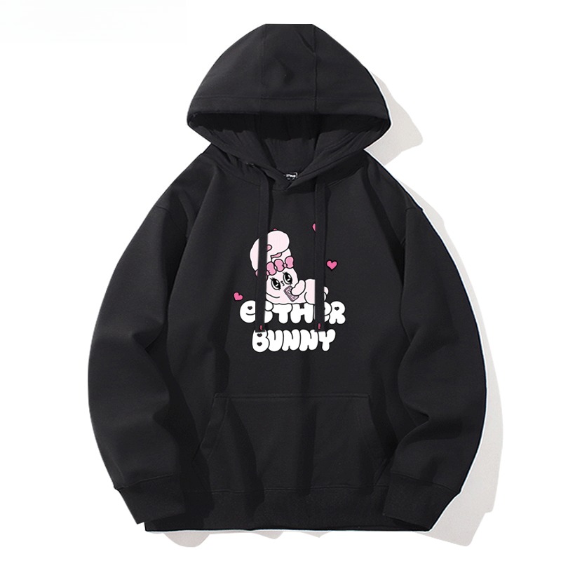 艾丝樂小兔 親子情侶男女連帽衛衣