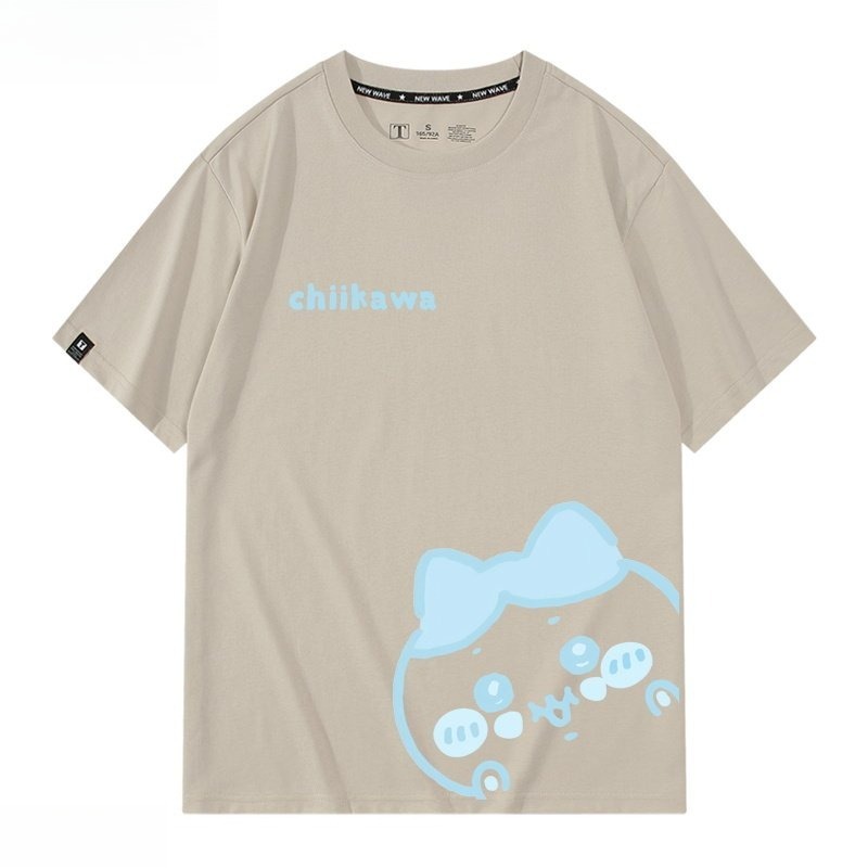 Chiikawa 2026親子情侶男女同款 印花短袖T恤