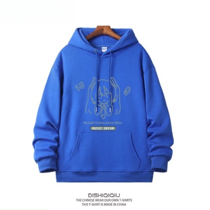 初音未來 聯名衛衣新款 親子情侶裝連帽衛衣