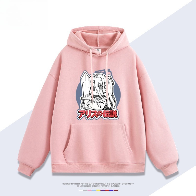 碧藍檔案愛麗絲新款 親子情侶男女連帽衛衣
