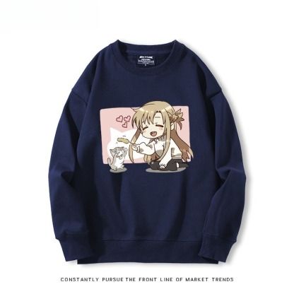 刀劍神域 聯名親子情侶裝 圓領長袖