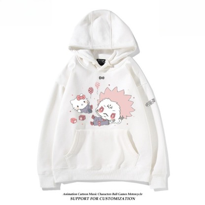 咒術迴戰 聯名衛衣2026秋冬新款親子情侶裝連帽衛衣