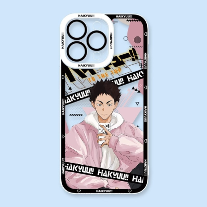 排球少年天使眼透明防摔軟殼