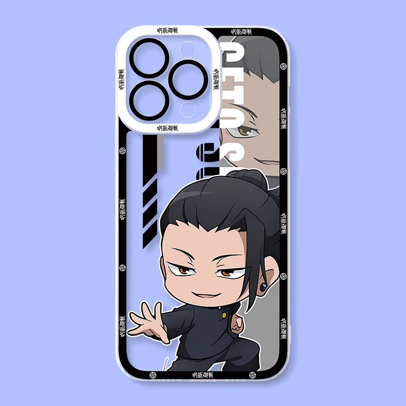 蘋果 系列咒術迴戰天使眼透明防摔軟殼