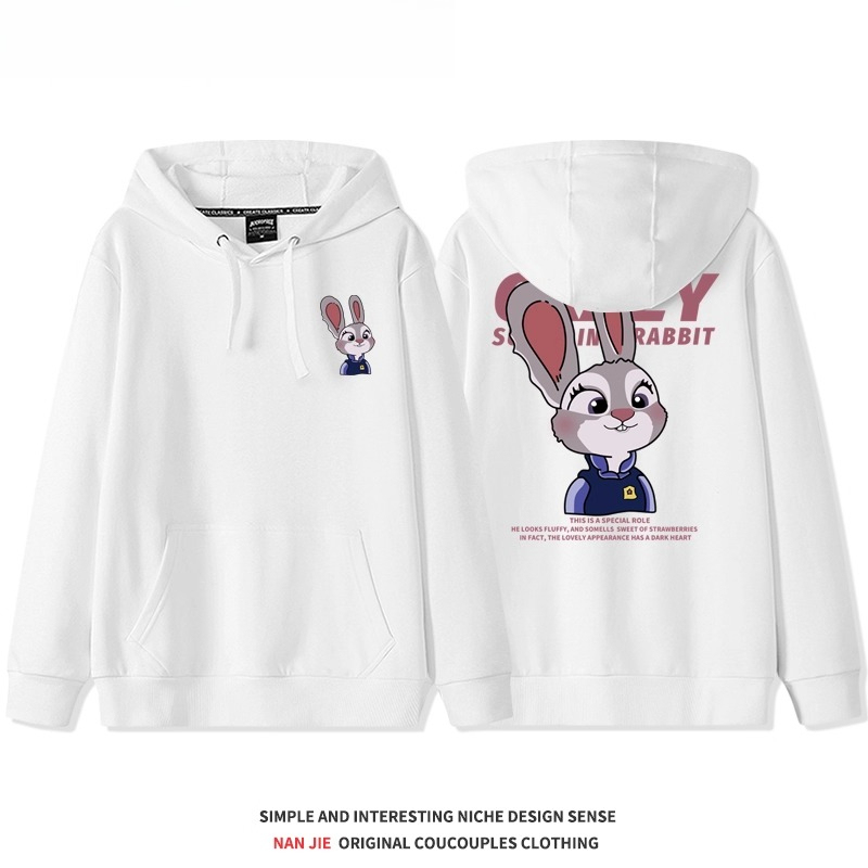 瘋狂動物城 聯名衛衣2025秋冬新款親子情侶裝連帽衛衣