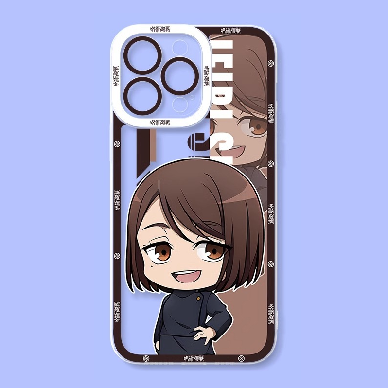 蘋果 系列咒術迴戰天使眼透明防摔軟殼