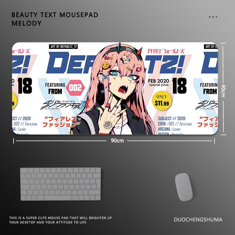 初音未來 主題桌墊 布質滑鼠墊