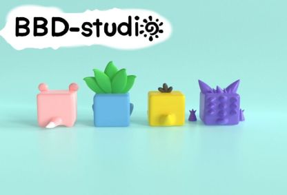【預購】BBD-studio 寶可夢小方塊第一彈