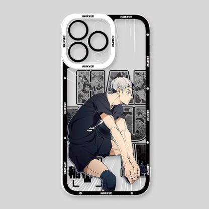 排球少年天使眼透明防摔軟殼