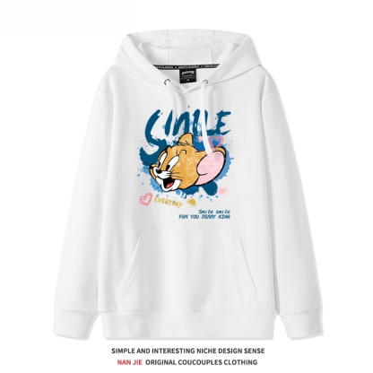 貓和老鼠 聯名衛衣2025秋冬新款 親子情侶裝連帽衛衣