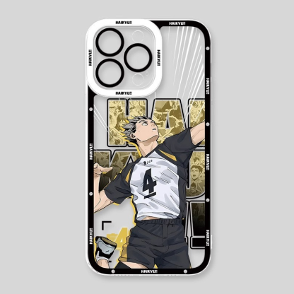 排球少年天使眼透明防摔軟殼