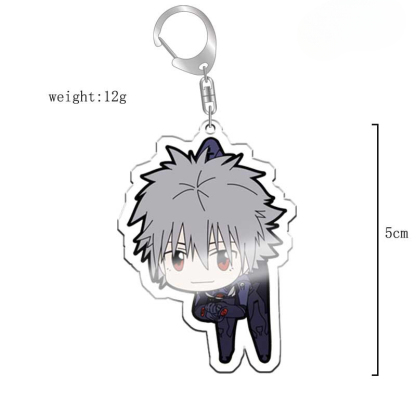 福音EVA綾波麗立牌動漫周邊亞克力鑰匙扣明日香真希波碇真嗣渚薰掛飾【單買三件起送】
