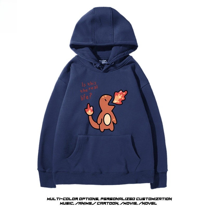 精靈寶可夢 聯名衛衣新款 親子情侶裝連帽衛衣