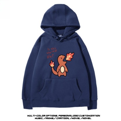 精靈寶可夢 聯名衛衣新款 親子情侶裝連帽衛衣