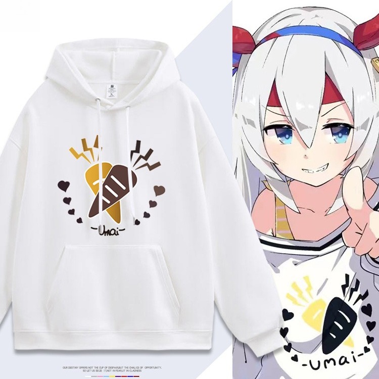 賽馬娘玉藻十字新款 親子情侶男女連帽衛衣