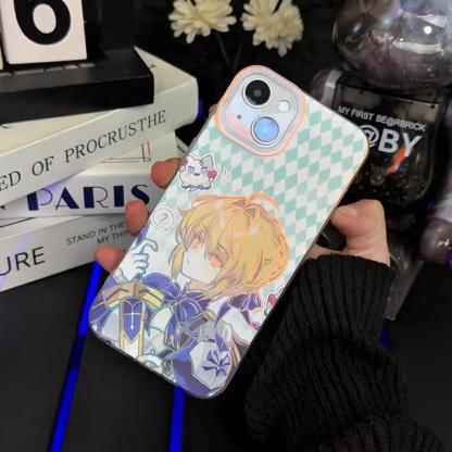 Fate/stay night極光金漸變手機殼