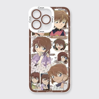 蘋果 系列名偵探柯南天使眼透明防摔軟殼