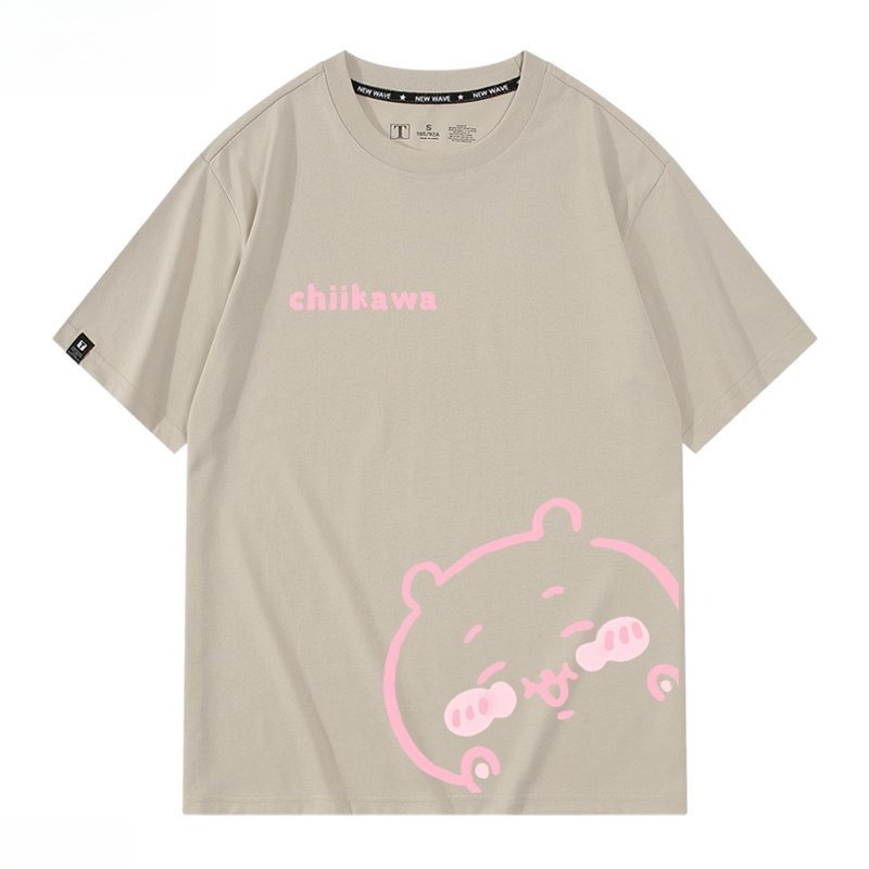 Chiikawa 2026親子情侶男女同款 印花短袖T恤