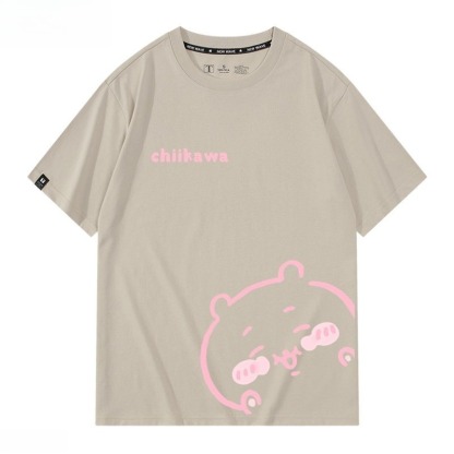 Chiikawa 2026親子情侶男女同款 印花短袖T恤