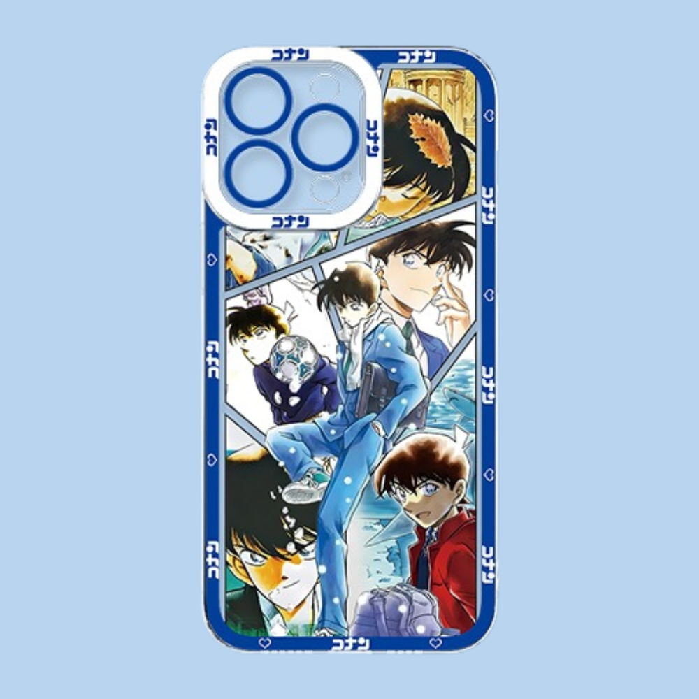 名偵探柯南天使眼透明防摔軟殼