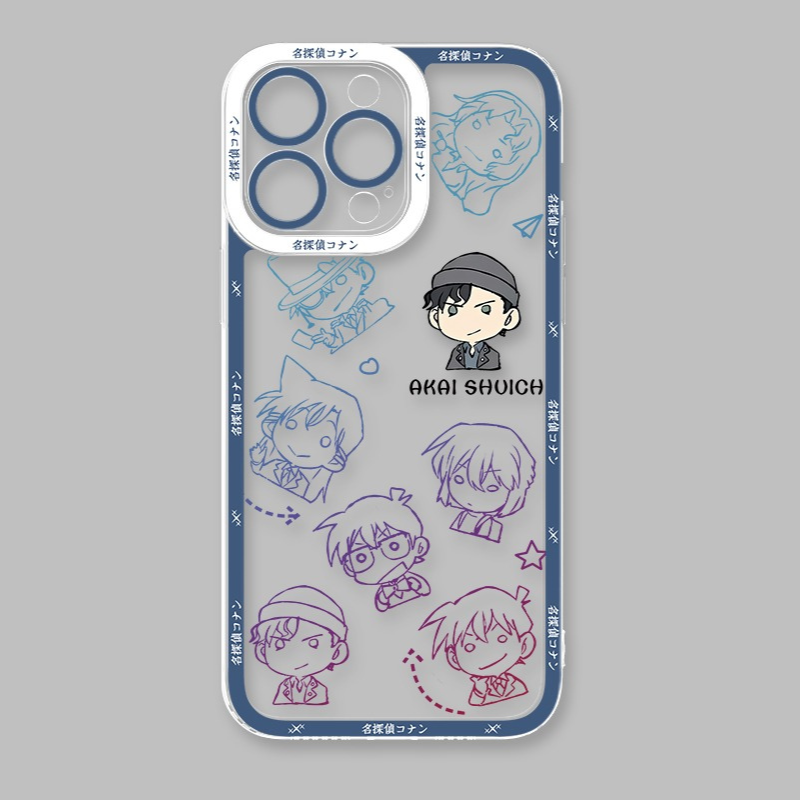 名偵探柯南天使眼透明防摔軟殼-ZUIHANG SHOP