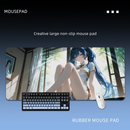 鳴潮尤諾 主題桌墊 布質滑鼠墊