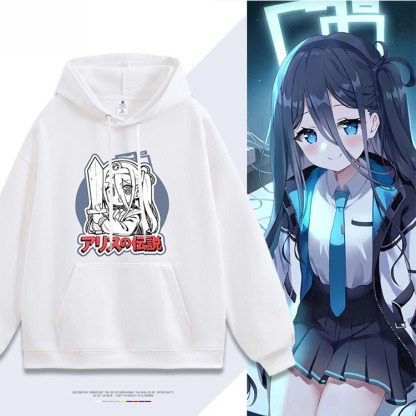 碧藍檔案愛麗絲新款 親子情侶男女連帽衛衣