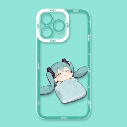 初音未來天使眼透明防摔軟殼