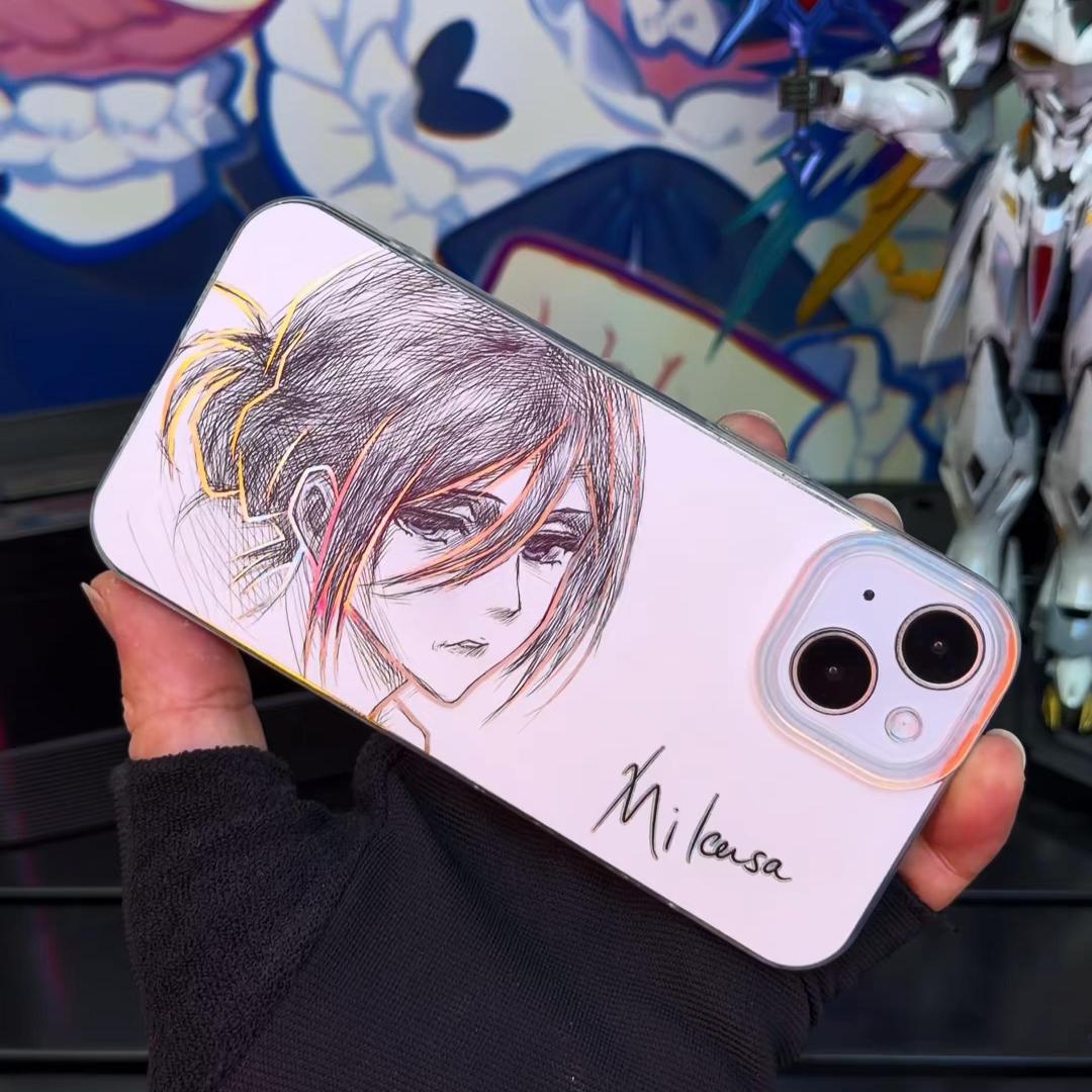 【大集合】動漫極光金漸變手機殼