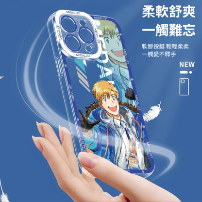 金牌得主天使眼透明防摔軟殼