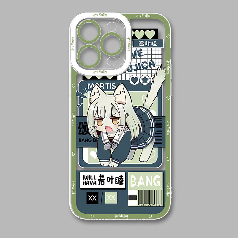 Ave Mujica若葉睦 天使眼透明手機殼