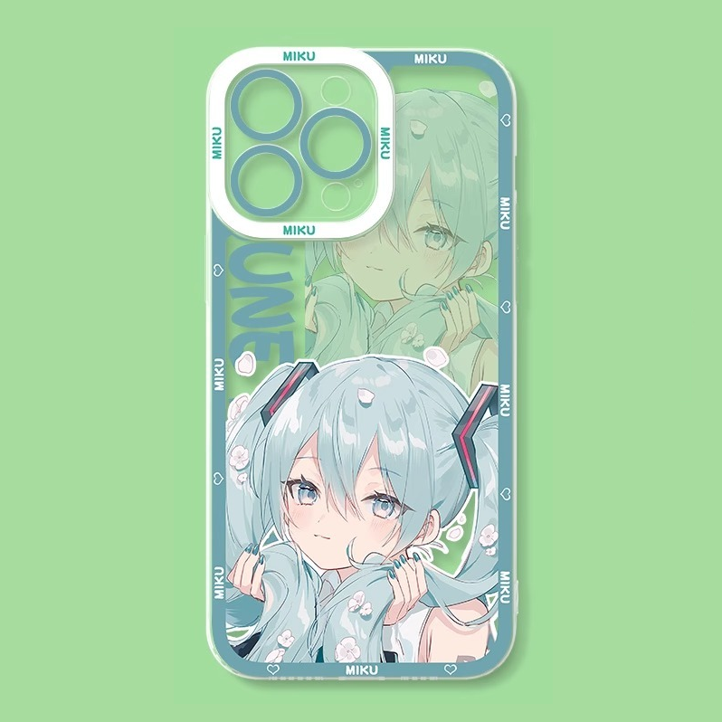 初音未來天使眼透明防摔軟殼