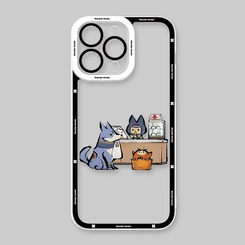 魔物獵人天使眼透明防摔軟殼-ZUIHANG SHOP