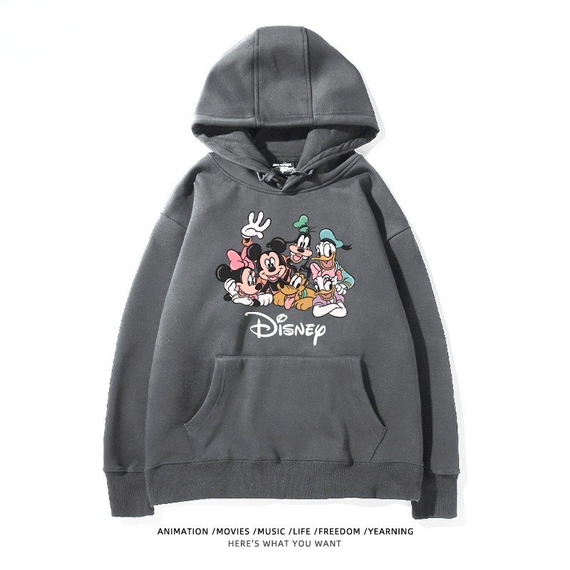 米老鼠米奇米妮 聯名衛衣2025秋冬新款親子情侶裝連帽衛衣