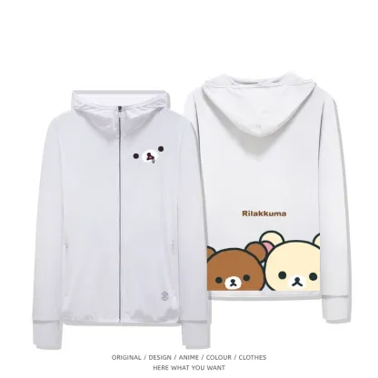 Rilakkuma 拉拉熊 夏季通勤冰絲速乾涼感防曬外套