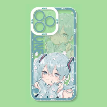 初音未來天使眼透明防摔軟殼