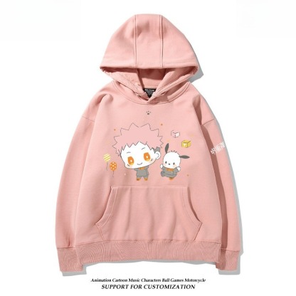 咒術迴戰 聯名衛衣2026秋冬新款親子情侶裝連帽衛衣