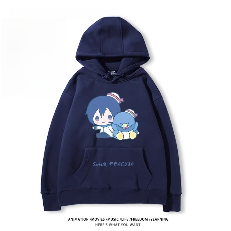 初音未來X三麗鷗新款 親子情侶男女款連帽衛衣
