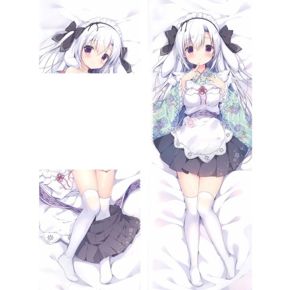 白玉貓耳しらたまころねちゃん可愛蘿莉 等身抱枕