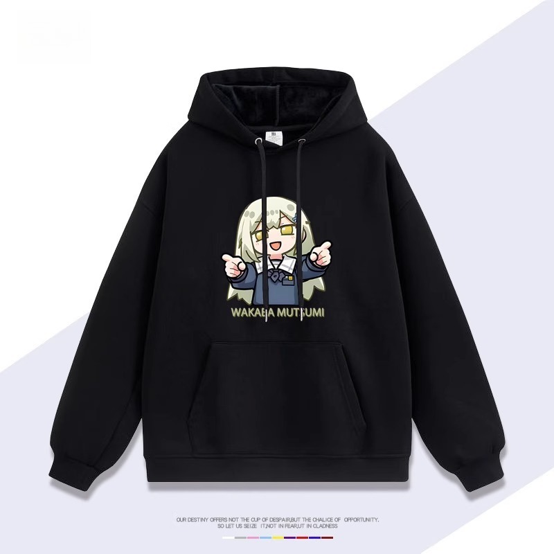 Ave Mujica 若葉睦 聯名衛衣2025秋冬新款 親子情侶裝連帽衛衣