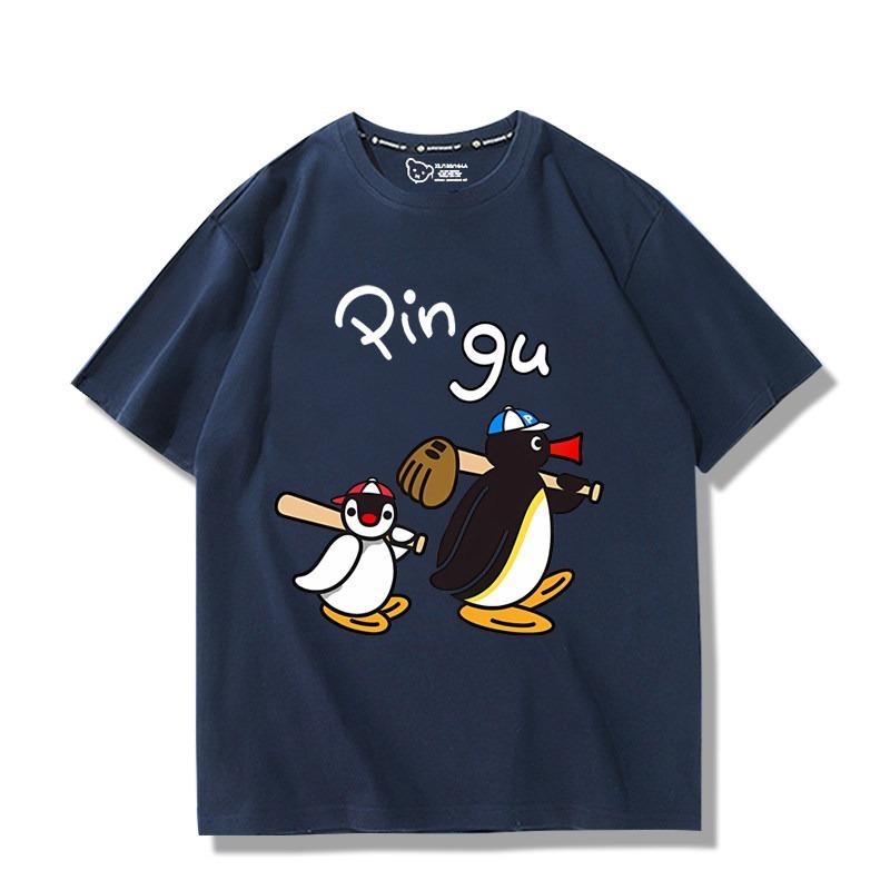 Pingu企鵝家族周邊 印花短袖T恤