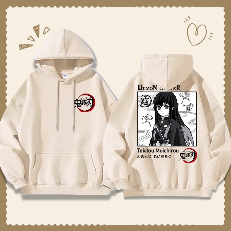 鬼滅之刃 聯名衛衣2025秋冬新款寬鬆連帽衛衣