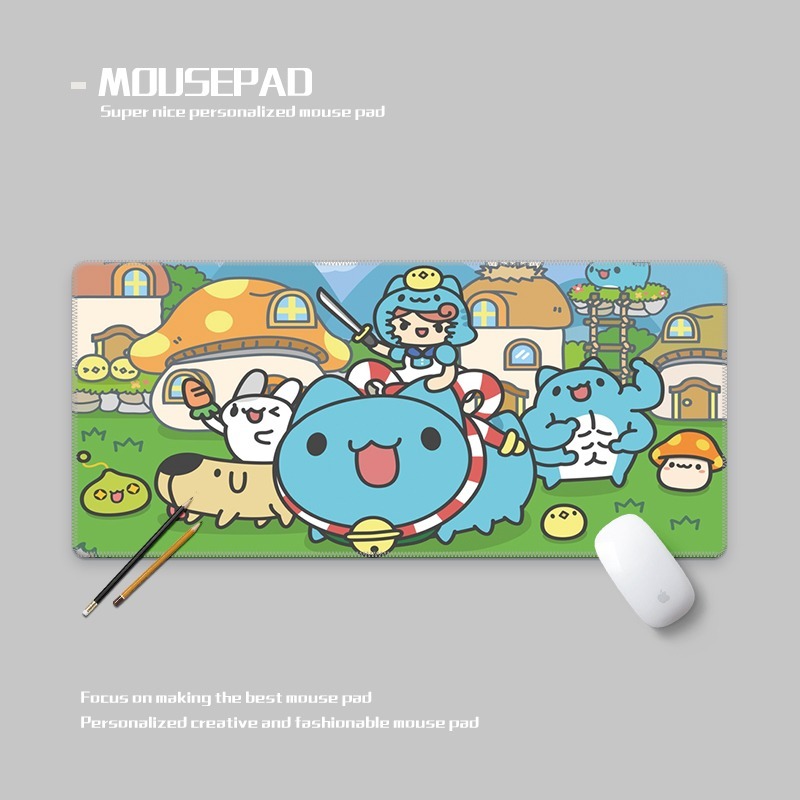 貓貓蟲 主題桌墊 布質滑鼠墊