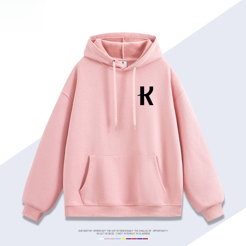 Charlotte友利奈緒 親子情侶男女連帽衛衣